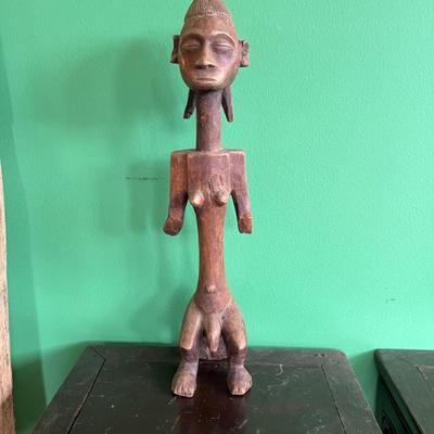 African Bambara male ancestor figure