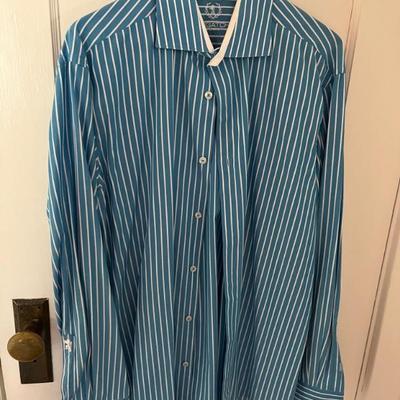 Lots of designer menâ€™s clothing, excellent condition, mostly mens L, XL, and XXL