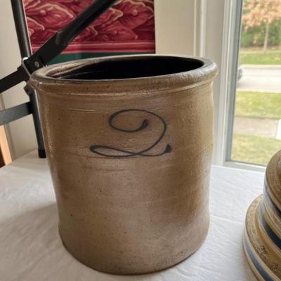 Antique crocks