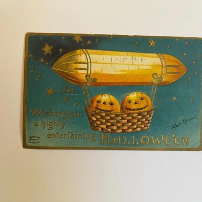 Antique and vintage Halloween postcards, decorations other paper ephemera, Beistle, Dennison and more