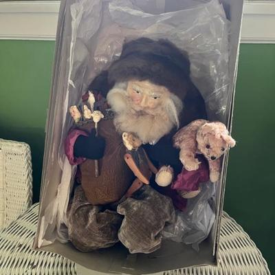 Lots of vintage Christmas, ornaments, Santas, Schaller figures and more