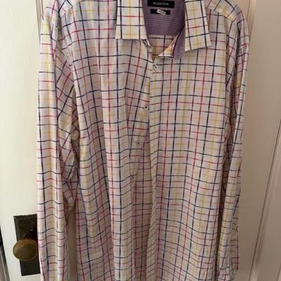 Lots of designer menâ€™s clothing, excellent condition, mostly mens L, XL, and XXL
