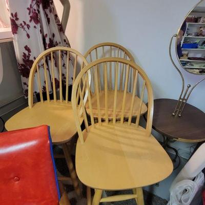 Wooden bar stools 20.00 each