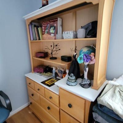 Light wood hutch  200.00
