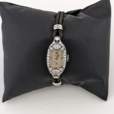 Platinum & Diamond Watch