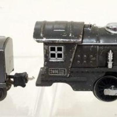 1111	LIONEL TRAIN O GAUGE #249E ENGINE WITH TENDER

