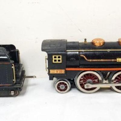 1187	LIONEL STANDARD GAUGE #340E LOCOMOTIVE WITH #390T TENDER
