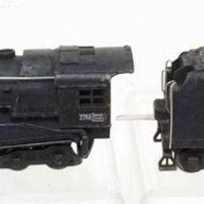 1112	LIONEL TRAIN O GAUGE #226E LOCOMOTIVE WITH  #226 TENDER
