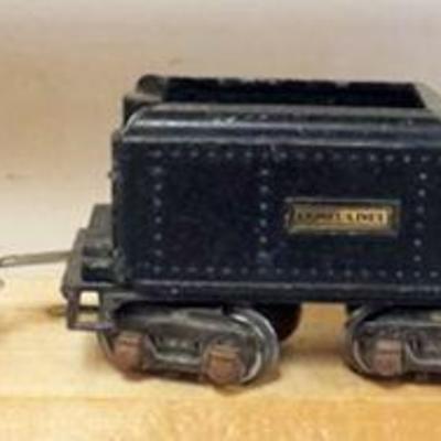 1152	LIONEL O GAUGE TRAIN #257T TENDER, #262T TENDER AND TIN TENDER
