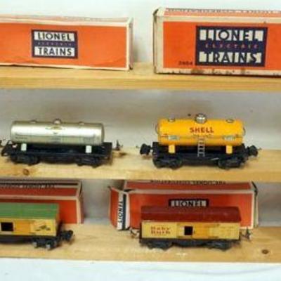 1139	LIONEL O GAUGE 8 TRAIN CARS, #2655, #1680, #2654, #2680, #902, #1679, #2679, #1682
