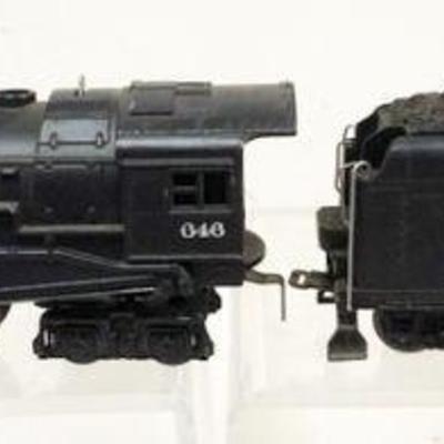 1108	LIONEL TRAIN O GAUGE #646 LOCOMOTIVE WITH TENDER
