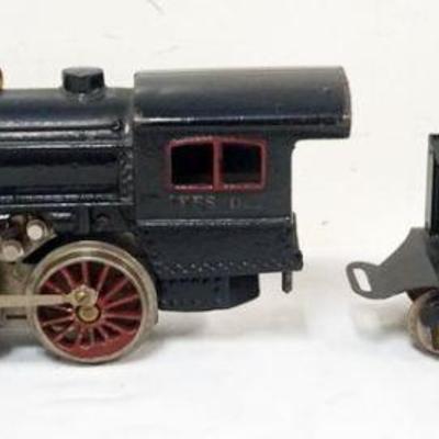 1196	IVES TRAIN STANDARD GAUGE #3240 ENGINE *THE IVES RAILWAY LINES* #1132 LOCOMOTIVE ^ #40 TENDER

