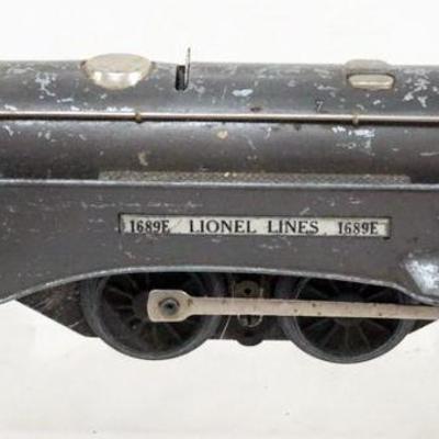 1127	LIONEL TRAIN O GAUGE #1689E LOCOMOTIVE  
