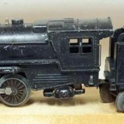 1170	MARX O GAUGE TRAIN, LOCOMOTIVE WITH TENDER
