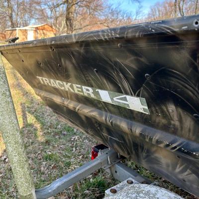 TRACKER MV Jon Boat and trailer