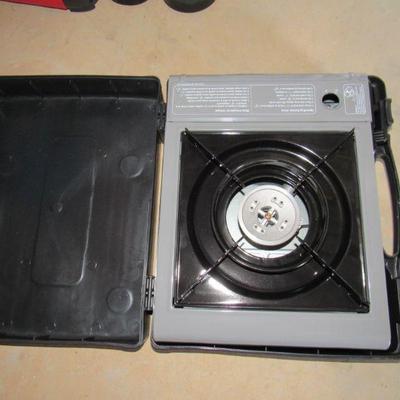 Small propane coleman cook stove