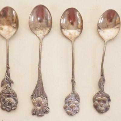 1231	STERLING SILVER DEMITASSE SPOONS, 2.2 TOZ
