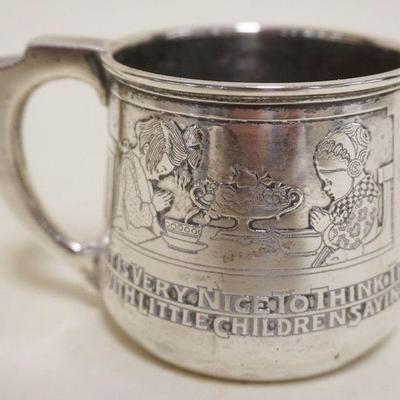 1236	STERLING SILVER CHILDS MUG, 3.3 TOZ
