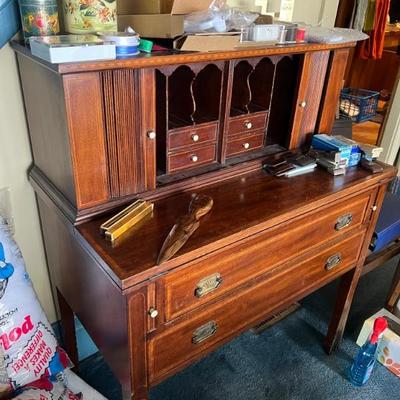 Vintage secretary desk
