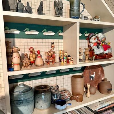 Various figurines 