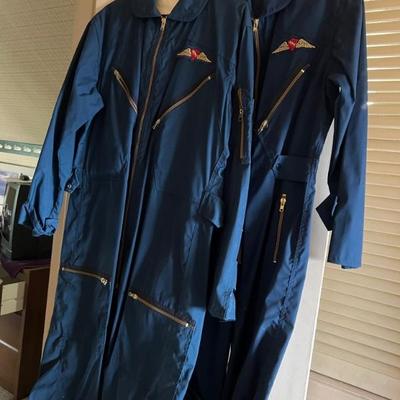 Pilot flight suits