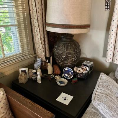 Side tables & lamps