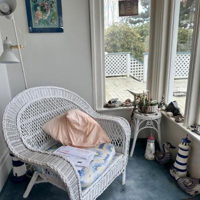 Wicker chair