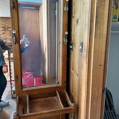 Hallway coat rack