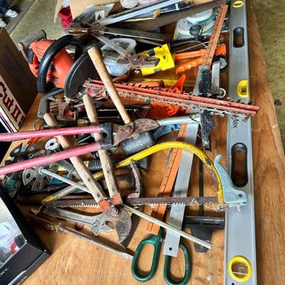 Garage full of tools