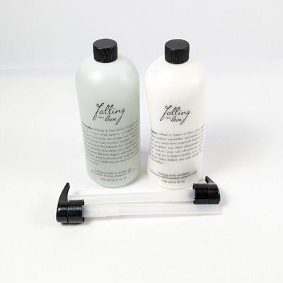 Philosophy Falling in Love Shampoo, Bath & Shower Gel, and Firming Body Emulsion