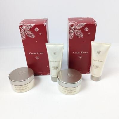  2 x Crepe Erase Advanced Body Repair Treatment Set Citrus Holiday Fragrance Free