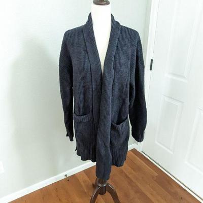 Barefoot Dreams CozyChic Lite Long Weekend Cardigan Wrap Long Sleeve Oversized Sweater, Women's Size XL