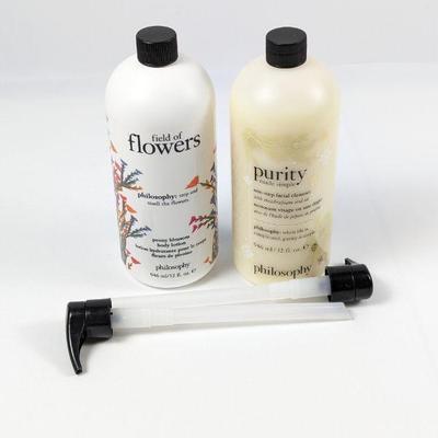 Philosophy Field of Flowers Peony Blossom Body Lotion & Purity Facial Cleanser
