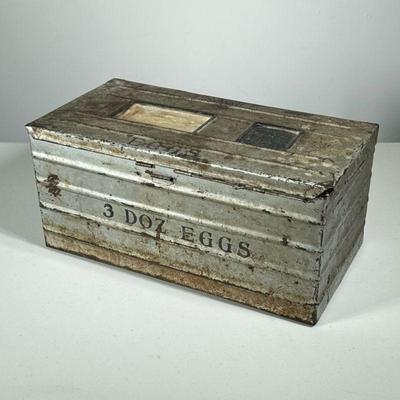 L.S. WINNE & CO. ALUMINUM EGG CRATE | 3 Dozen eggs