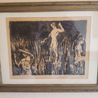 Original block print - One of several