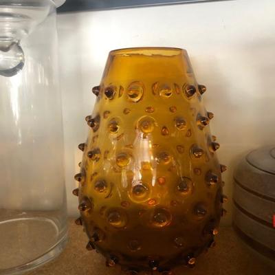 Lots of glass vases