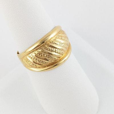 14K Yellow Gold Ring