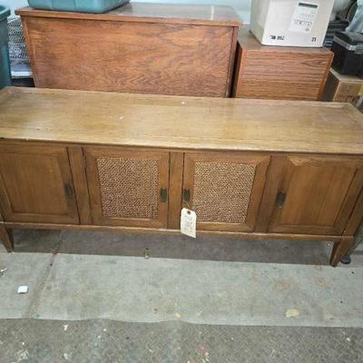 #2382 â€¢ Vintage Stereo Cabinet
