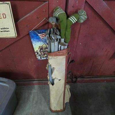 #2458 â€¢ Vintage Golf Clubs
