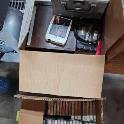 #2348 â€¢ Cassettes and 8 Track Tapes
