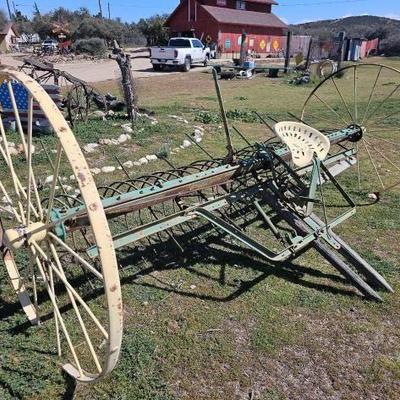 #1232 â€¢ Antique Hay Rake
