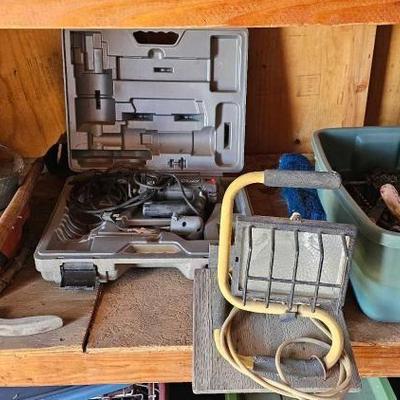 #1954 â€¢ RotoZip Rebel, Shop Light, and Misc Tools
