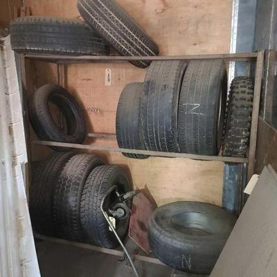 #4050 â€¢ Metal Tire Rack
