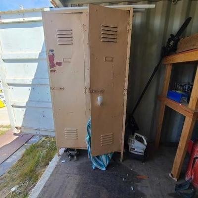 #2800 â€¢ Metal Storage Cabinet
