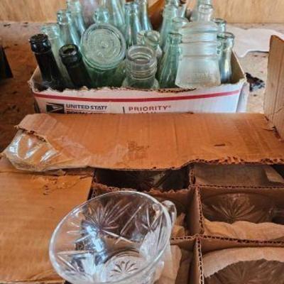 #1966 â€¢ Coca-Cola Bottles, Misc Bottles and Tea Cups
