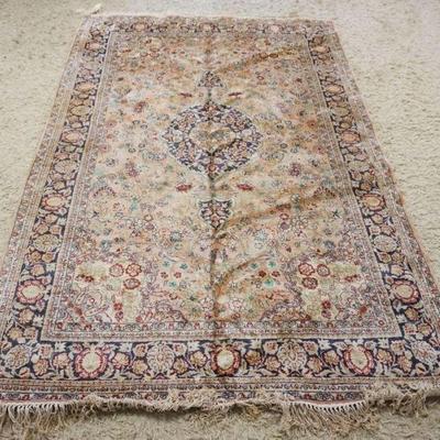 1147	ANITUQE PERSIAN SILK RUG, APPROXIMATELY 7 FT 10 I X 5 FT
