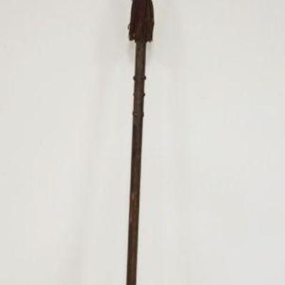 1167	HALBERD ON WOOD HANDLE, APPROXIMATELY 86 IN LONG
