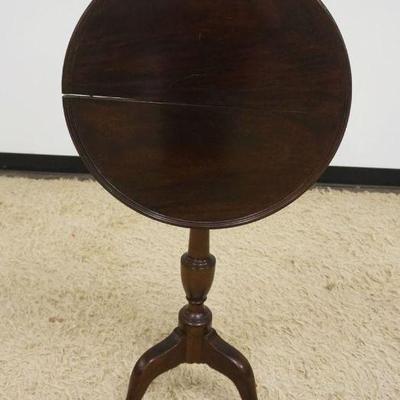 1191	ANTIQUE MAHOGANY TILT TOP TABLE, APPROXIMATELY 28 IN X 19 IN HIGH
