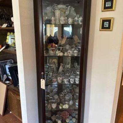 #1066 â€¢ Corner Display Cabinet
