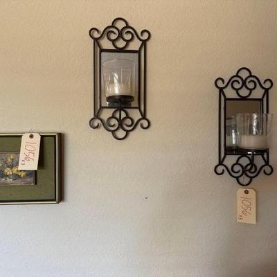 #1056 â€¢ Hanging Candles and Painting
